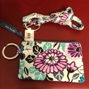 Matching Vera bradly ID case and Lanyard